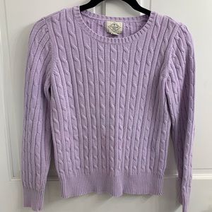 St. John’s Bay Purple Sweater Size S
